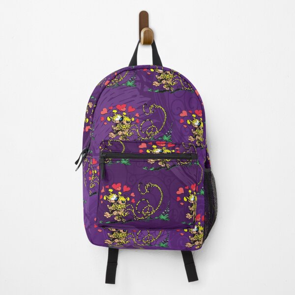 Item preview, Marsupilami in love with girl / Purple design / Pattern designed and sold by Hubashop.