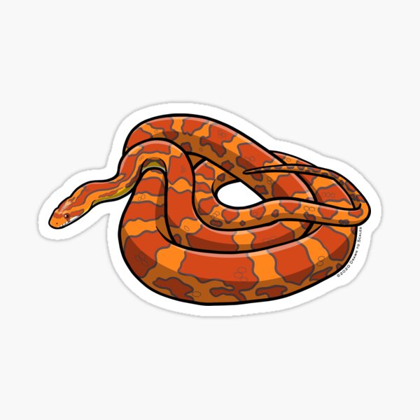 Item preview, Lava Cornsnake designed and sold by drawntoscales.