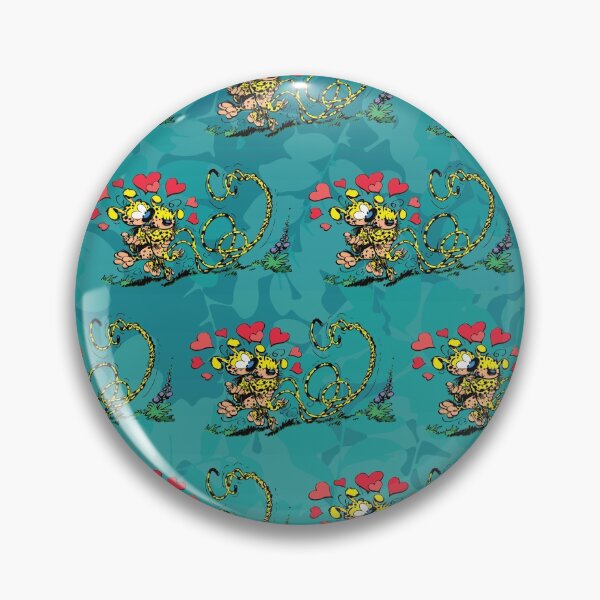 Item preview, Marsupilami in love with girl / Aqua design / Pattern designed and sold by Hubashop.