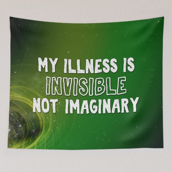 Item preview, Emerald Nebula: Invisible Illness designed and sold by PrettySickArt.