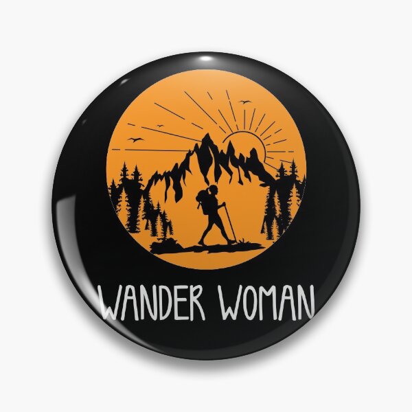 Artikelvorschau, Wander Woman Berge Lustiger Spruch Damen & Frauen entworfen und verkauft von Lenny Stahl.