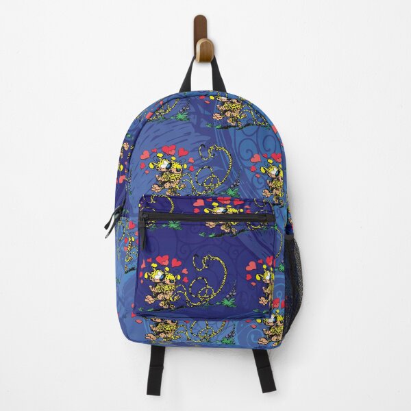 Item preview, Marsupilami in love with girl / Dark blue design / Pattern designed and sold by Hubashop.