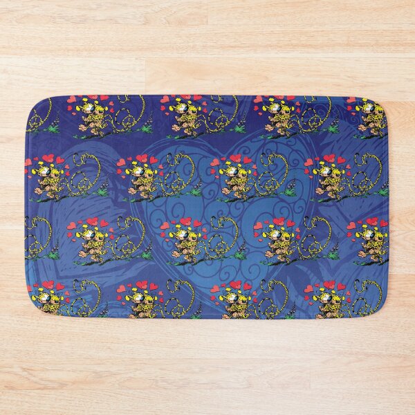 Item preview, Marsupilami in love with girl / Dark blue design / Pattern designed and sold by Hubashop.
