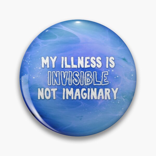 Item preview, Sapphire Galaxy: Invisible Illness designed and sold by PrettySickArt.