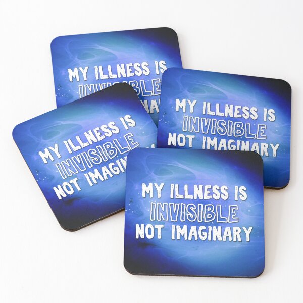 Item preview, Sapphire Galaxy: Invisible Illness designed and sold by PrettySickArt.