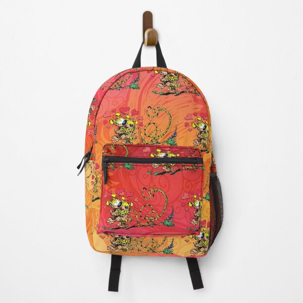 Item preview, Marsupilami in love with girl / Orange red design / Pattern designed and sold by Hubashop.