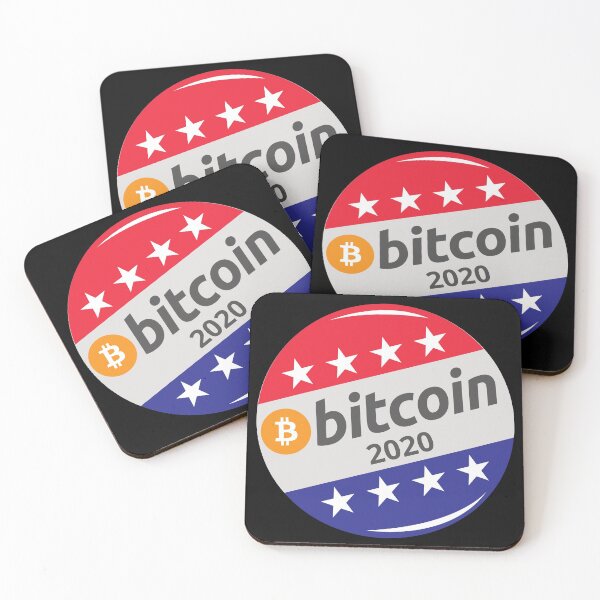 Item preview, Bitcoin 2020 - Pin de botón de política designed and sold by Cryptohaven.