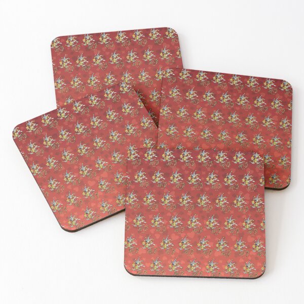 Item preview, Marsupilami playing cards / Red design / Pattern designed and sold by Hubashop.