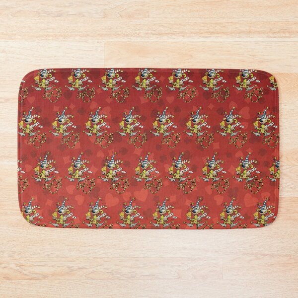 Item preview, Marsupilami playing cards / Red design / Pattern designed and sold by Hubashop.