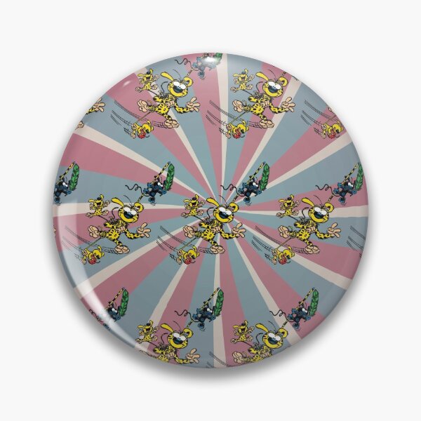 Item preview, Marsupilami playing with babies / Retro design / Pattern designed and sold by Hubashop.