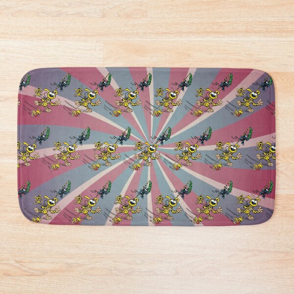Item preview, Marsupilami playing with babies / Retro design / Pattern designed and sold by Hubashop.