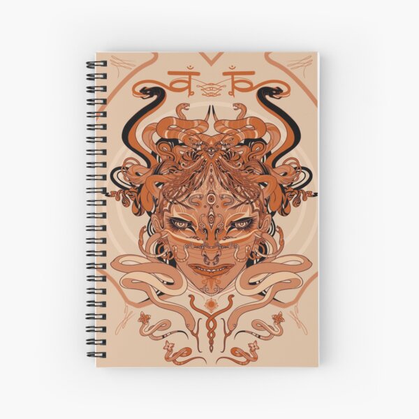 Orange Spiral Notebook