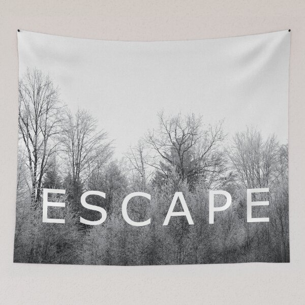 Item preview, Forest in winter escape designed and sold by likebakerdo.