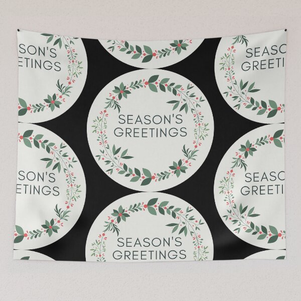 Item preview, Seasons Greetings Christmas greeting card  designed and sold by Imaginative Expressions⭐️ ⭐️ ⭐️ ⭐️ ⭐️.