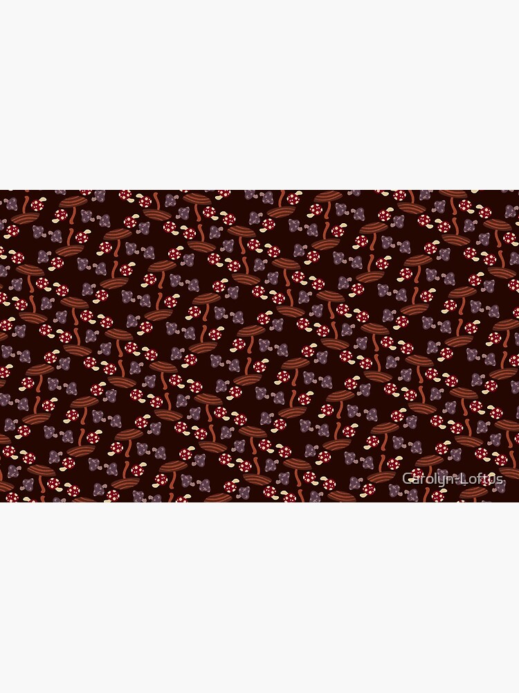 Falling for Autumn-Mushroom Pattern by Carolyn-Loftus
