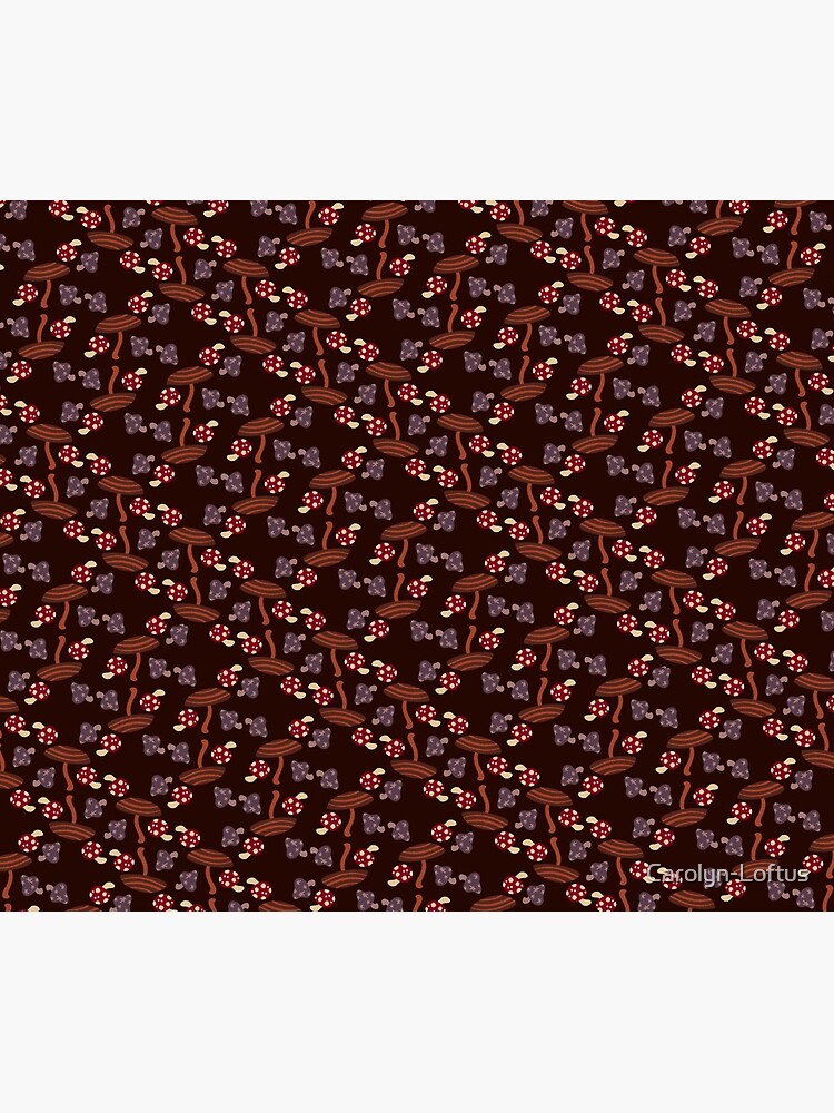 Falling for Autumn-Mushroom Pattern by Carolyn-Loftus