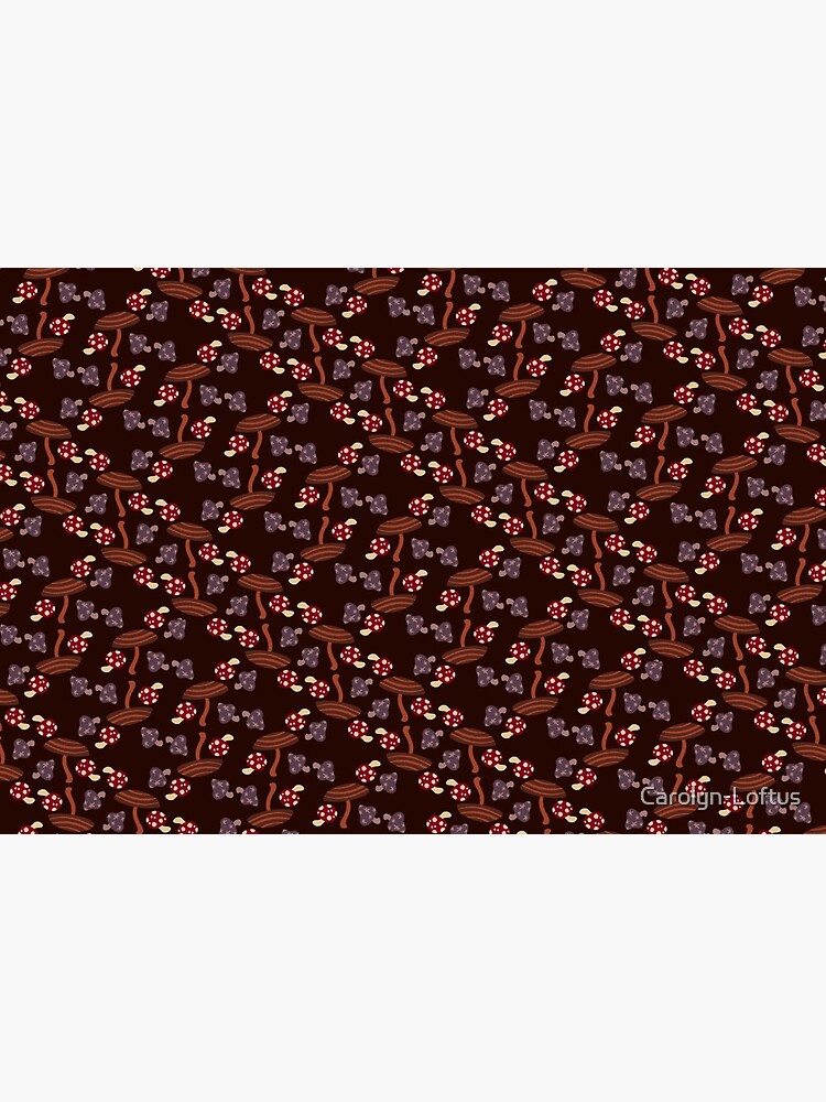 Falling for Autumn-Mushroom Pattern by Carolyn-Loftus