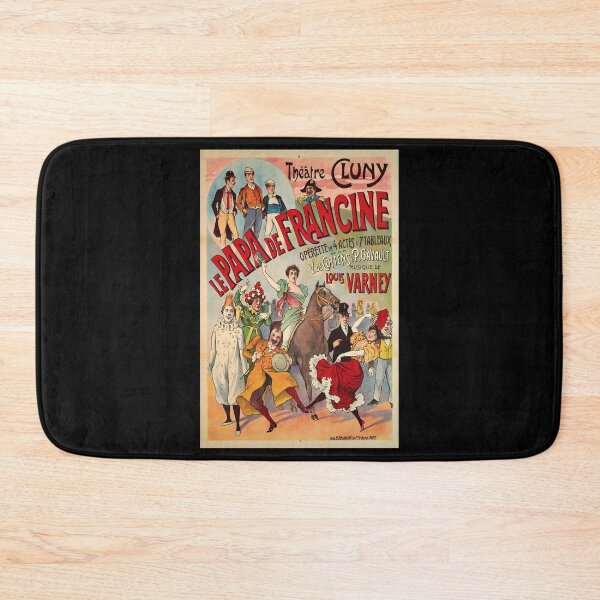 Item preview, retro le papa de francine theatre cluny             designed and sold by CorasPosters.