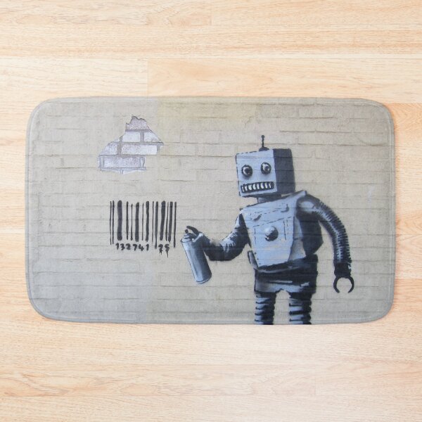 Aperçu de l'œuvre Banksy - Robot effronté créée et vendue par Mister Whippy's World of Wonders.