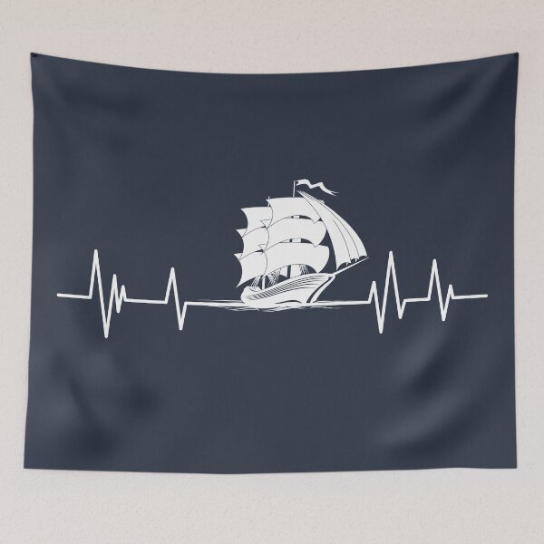 Item preview, Sailing ship Heartbeat old sailing ship Lifeline designed and sold by ELmezz.
