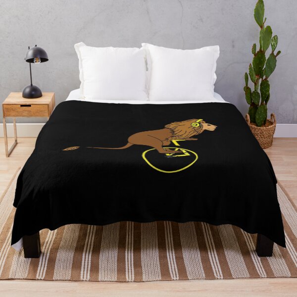 Item preview, Bicycling Lion Shirt - Screen Printed Unisex Shirt, Lion T-Shirt, Lion Lovers, Bike Shirt, Alternative Apparel, Dark Cycle Clothing designed and sold by tshirt redbubble.