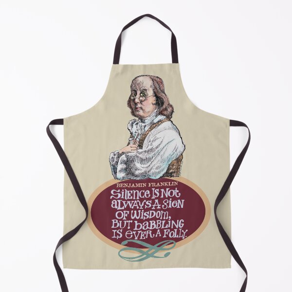 Item preview, Mr. Franklin on Wisdom designed and sold by Digressions, Diversions, Delusions.