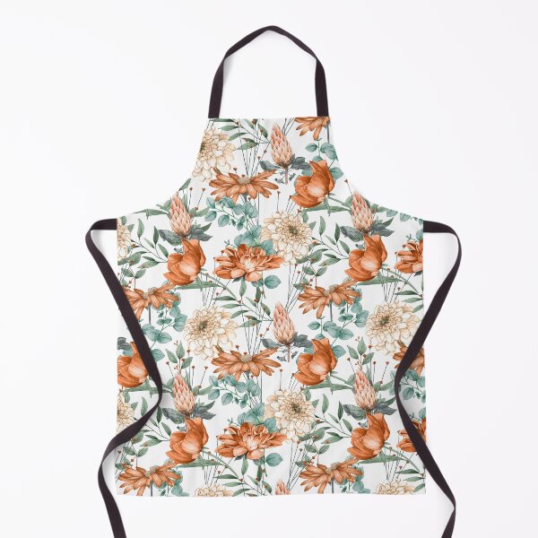 Item preview, Lovely Burnt Orange Flower Pattern designed and sold by MFGB-Creations.