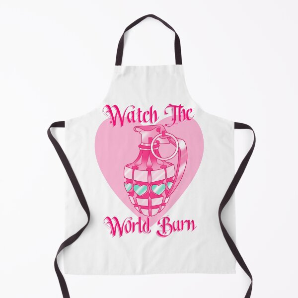 Item preview, Watch the world burn (white) designed and sold by prettygrotesque.