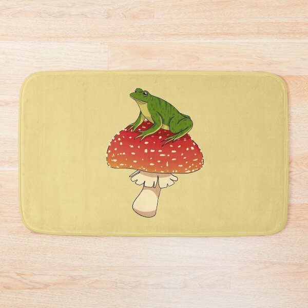 Item preview, Frog on a shroom designed and sold by Jennifer Hartley Illanes.