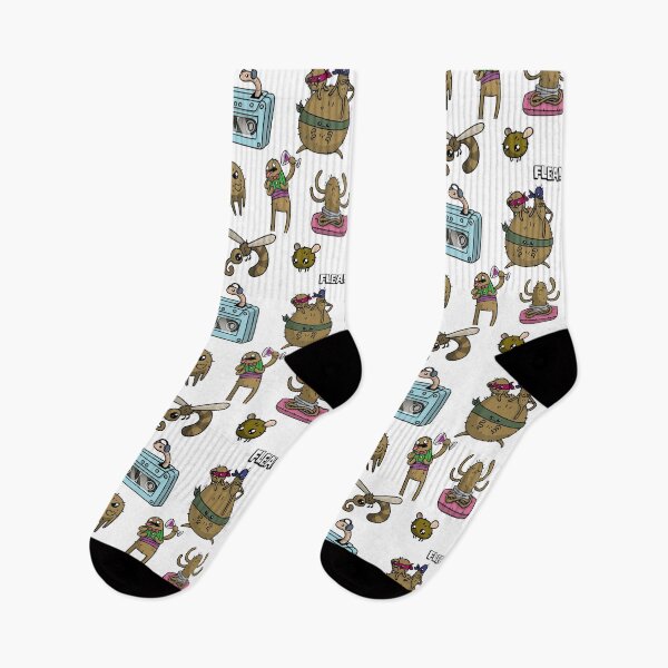 Item preview, Flea Socks designed and sold by lowtekgames.