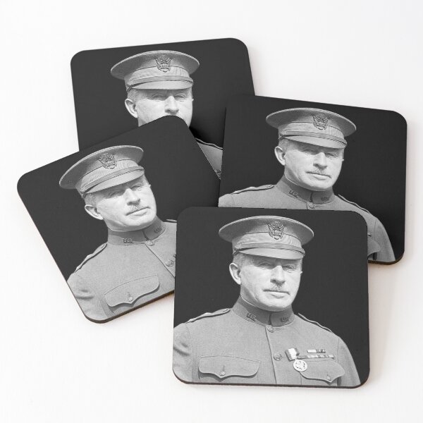 Item preview, General Leonard Wood Photo Portrait designed and sold by warishellstore.