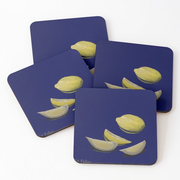 Item preview, Lemons On Blue designed and sold by Ed Philips Artist.