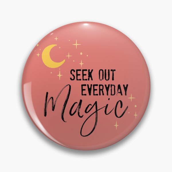 Item preview, Seek Out Everyday Magic - inspiring typography design for dreamers, seekers, magic-lovers designed and sold by thephoenixsoul.