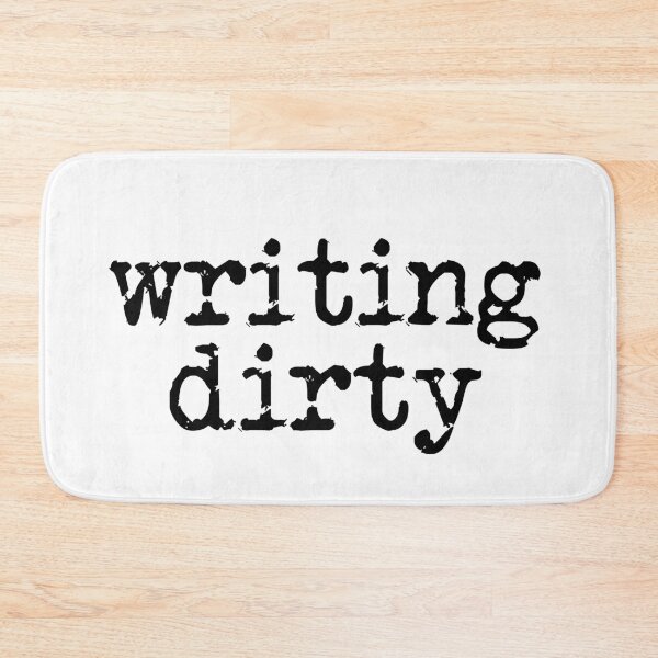 Item preview, writing dirty black type designed and sold by TeaRoseWriter.