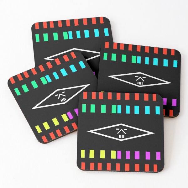 Item preview,  Robotron With Color stripe Bars (Design No.468) designed and sold by porfysoundtrack.