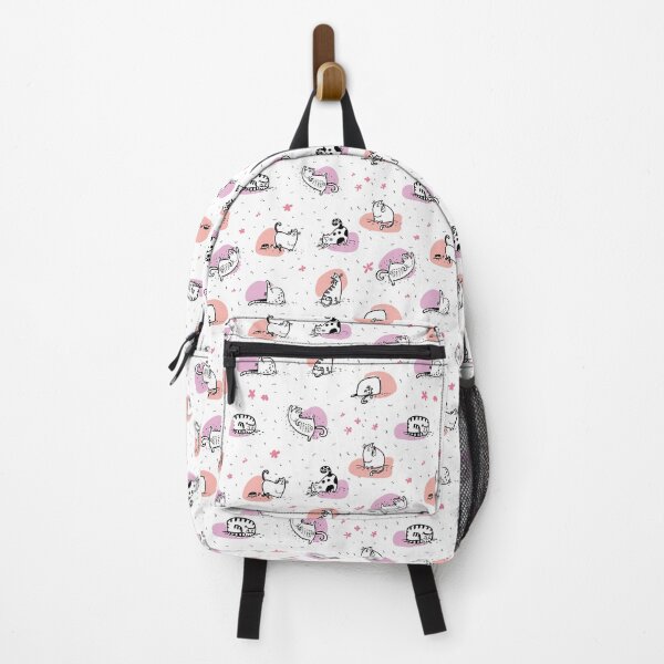 Item preview, Cats Doing Yoga Pink And Blush Pink | Cat Yoga designed and sold by SerendipityNow.
