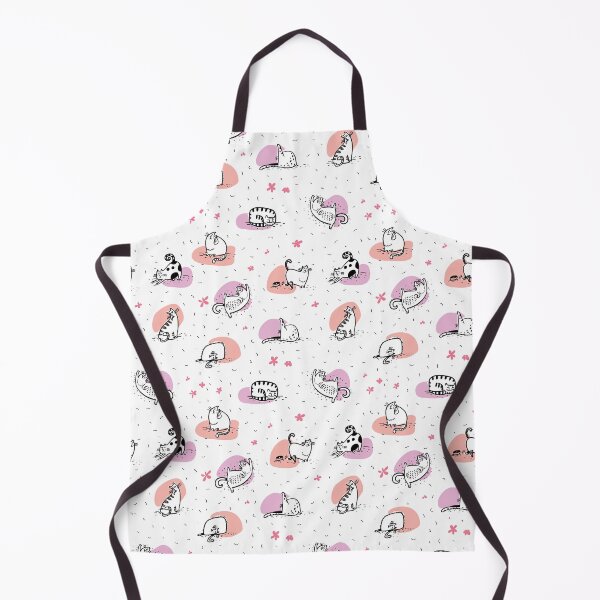 Item preview, Cats Doing Yoga Pink And Blush Pink | Cat Yoga designed and sold by SerendipityNow.