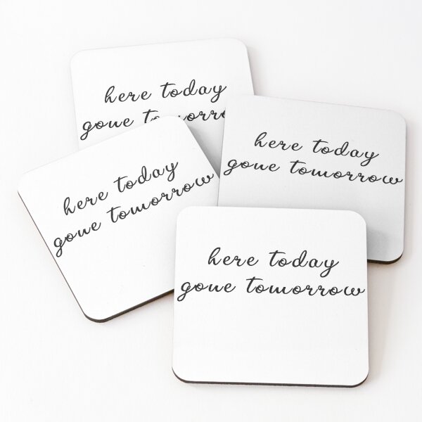 Item preview, here today gone tomorrow designed and sold by MBartistic.