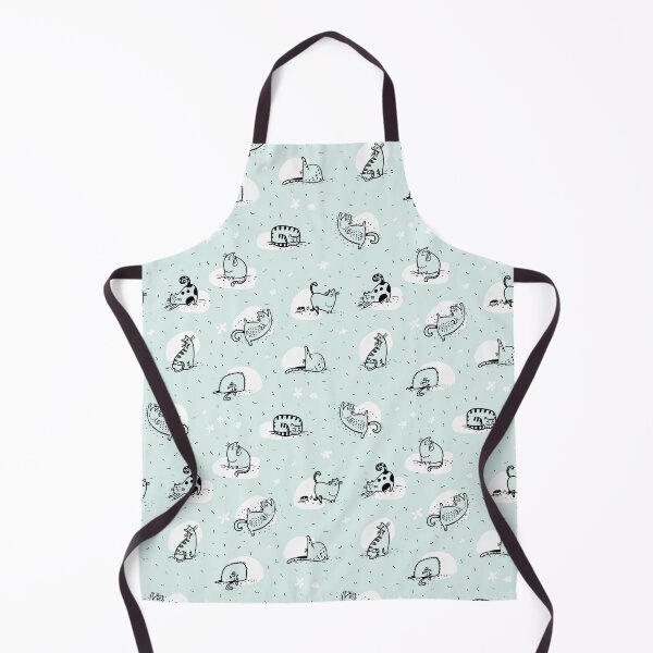 Item preview, Cats Doing Yoga Green | Cat Yoga designed and sold by SerendipityNow.