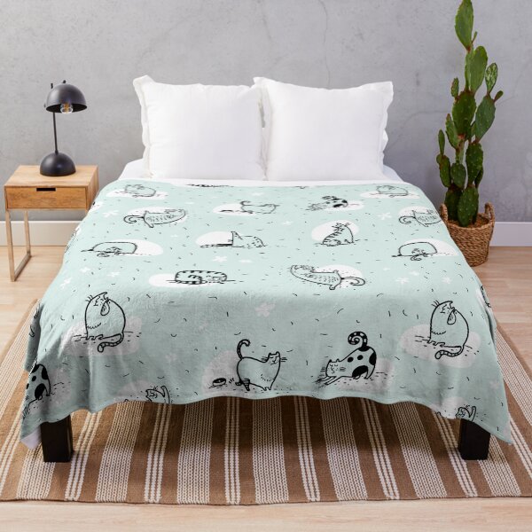 Item preview, Cats Doing Yoga Green | Cat Yoga designed and sold by SerendipityNow.