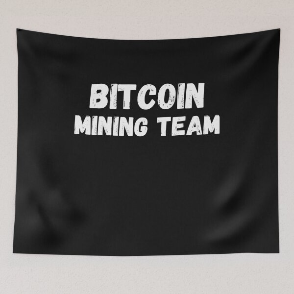 Artikelvorschau, Bitcoin Mining Team entworfen und verkauft von Cryptohaven.