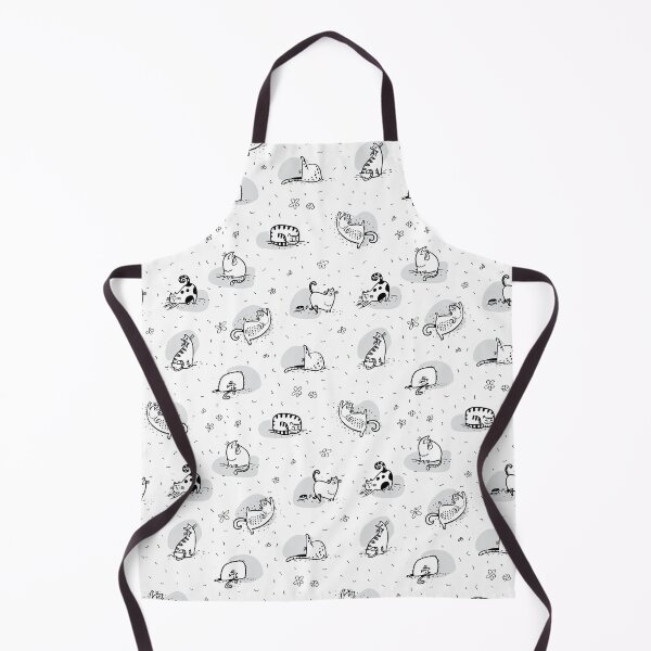 Item preview, Cats Doing Yoga Black And Gray | Cat Yoga designed and sold by SerendipityNow.