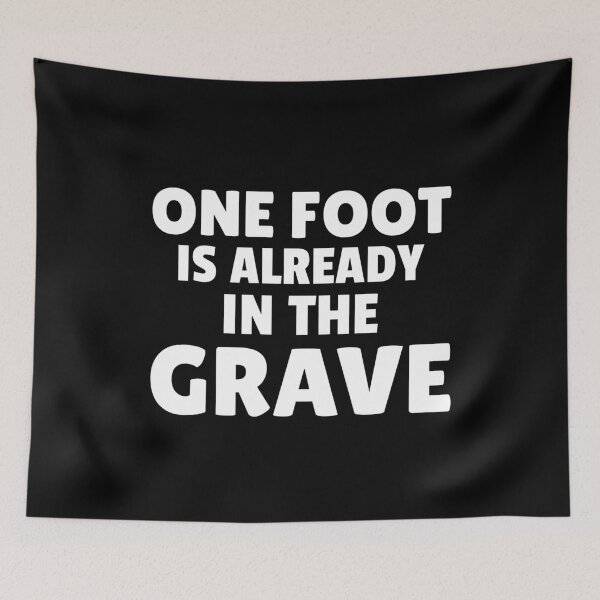 Item preview,  AMPUTEE: Foot in the Grave designed and sold by AndreasMei.