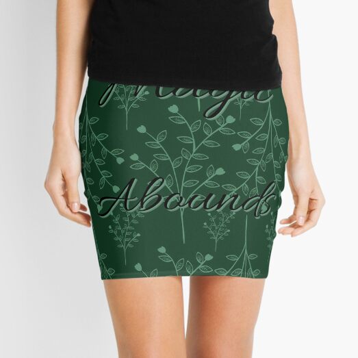 Magic Abounds - Whimsical Trees Mini Skirt