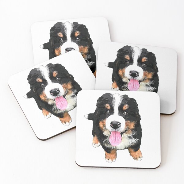 Item preview, Bernese Mountain Dog Cute Puppy Dog designed and sold by Elarex.