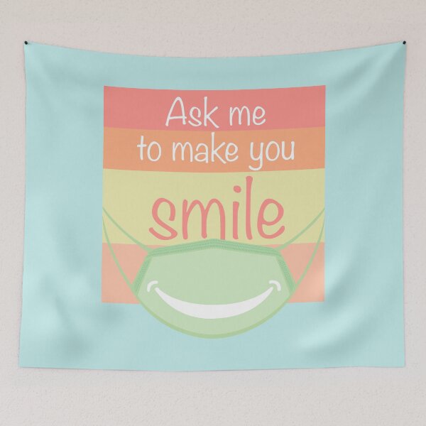 Item preview, Ask me to make you smile designed and sold by Rodrigodesign.