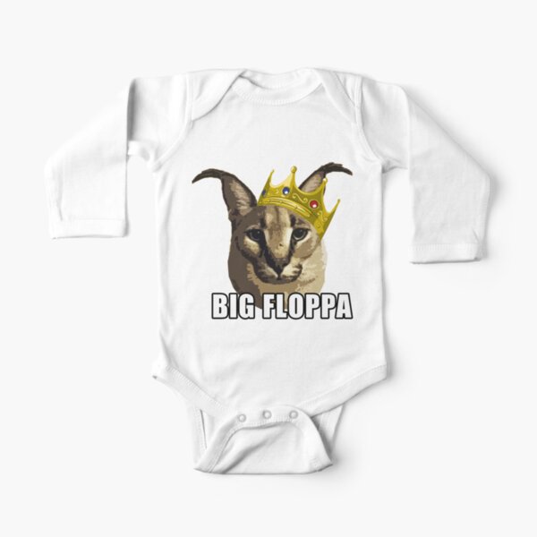 Camiseta Infantil Big Floppa Caracal Flopa Gato LK-083