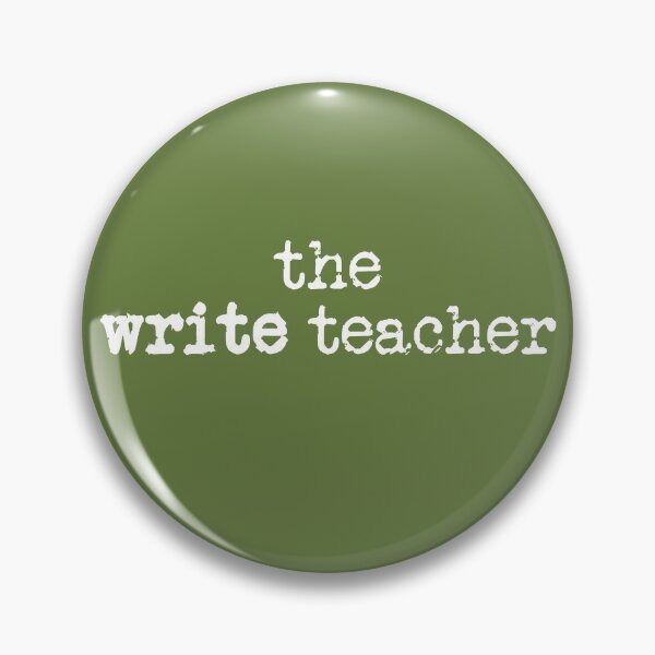 Item preview, write teacher in white on military green designed and sold by TeaRoseWriter.