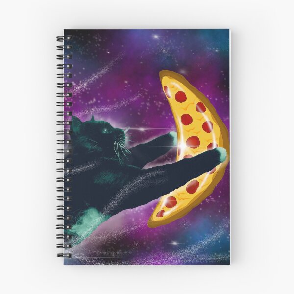 Item preview, CAT REACHING FOR GALACTIC PIZZA IN OUTER SPACE! designed and sold by TYNEY92.
