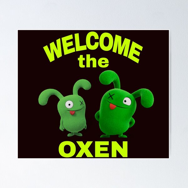 Item preview, welcome the oxen. oxen designed and sold by doctors-apparel.
